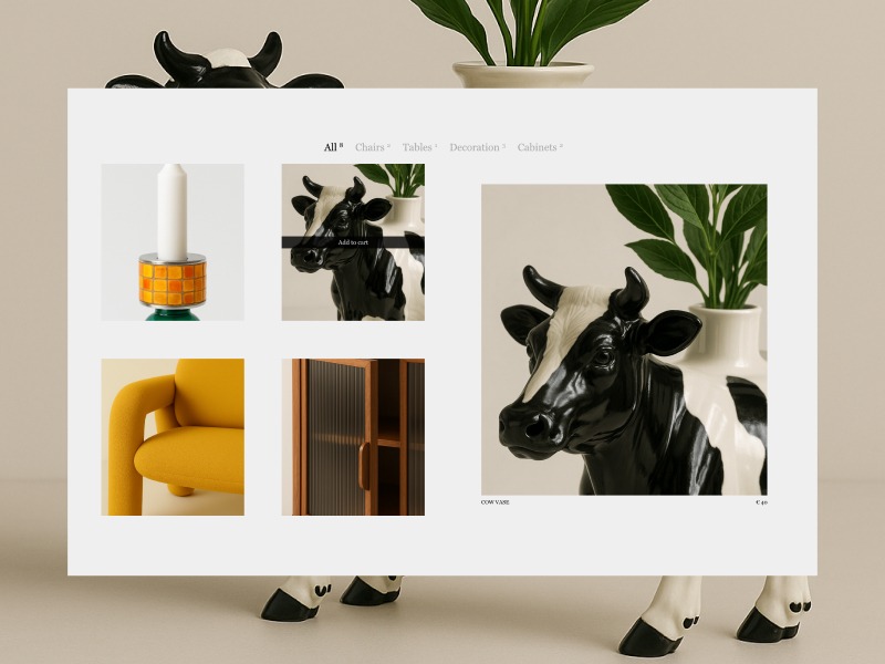 Animated Product Grid Preview with GSAP & Clip-Path