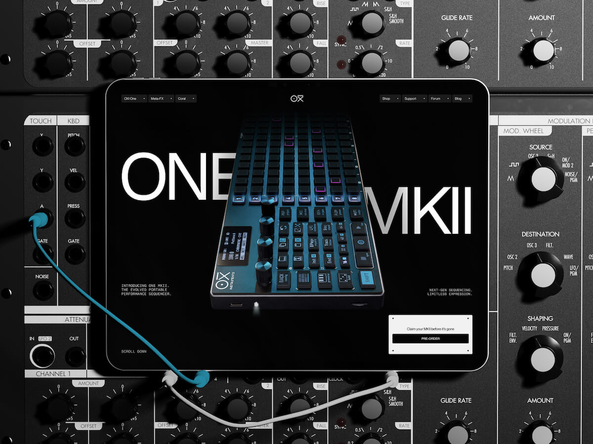 No Visuals, No Time, No Problem: Launching OXI Instruments / ONE MKII in 2 Weeks