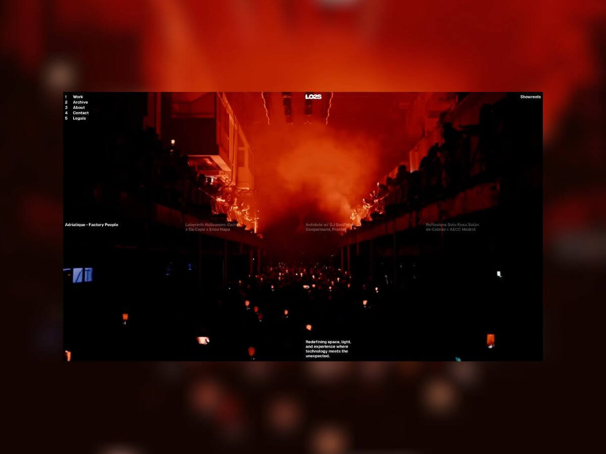 LO2S × SNP & DashDigital: Designing a Website Full of Movement and Energy